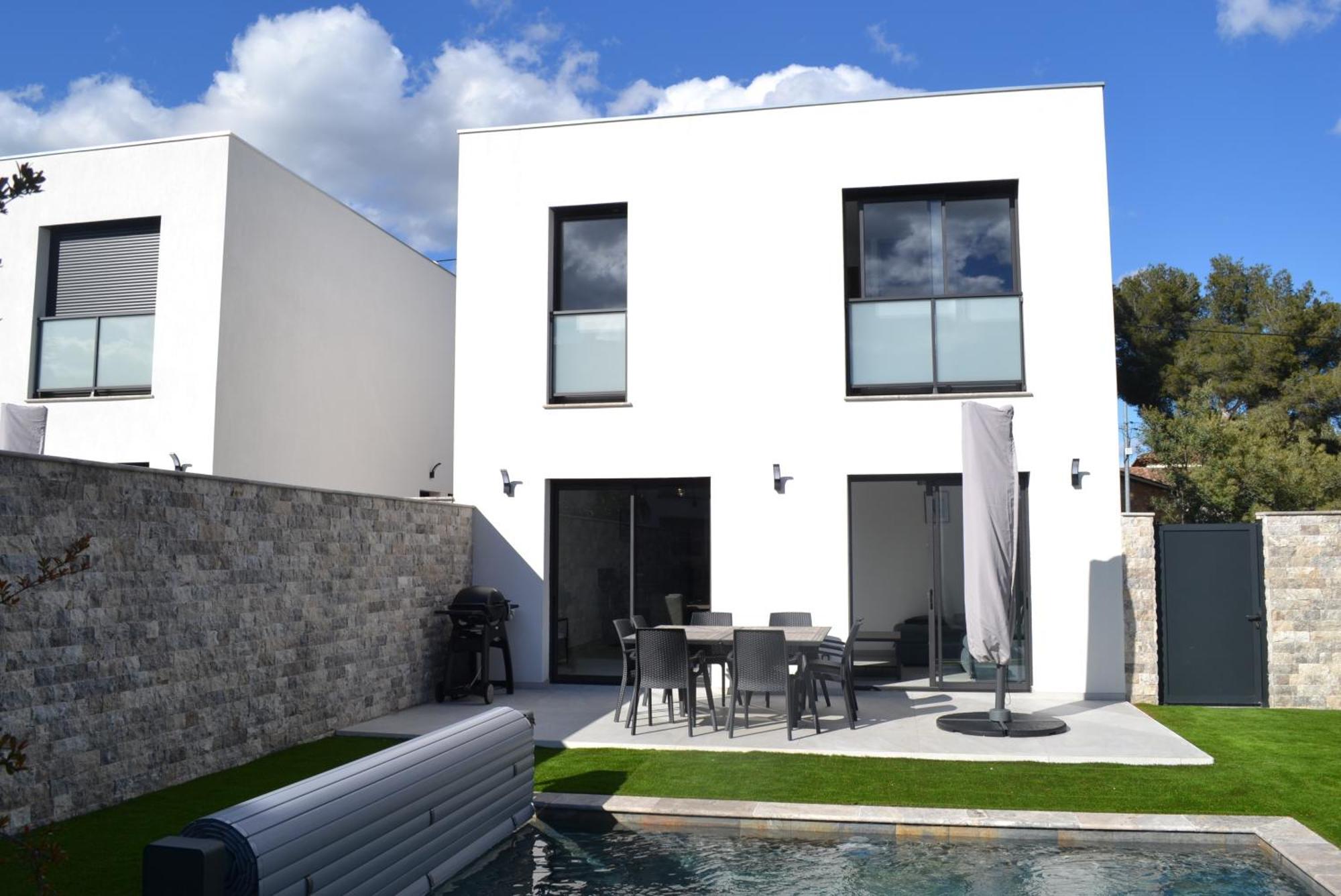 Etoile Du Berger Saint Aygulf 3 Villas Et 4 Appartements Jardin Individuel Et Piscine Chauffee En Saison - La Mer Et Les Plages 450 M Εξωτερικό φωτογραφία