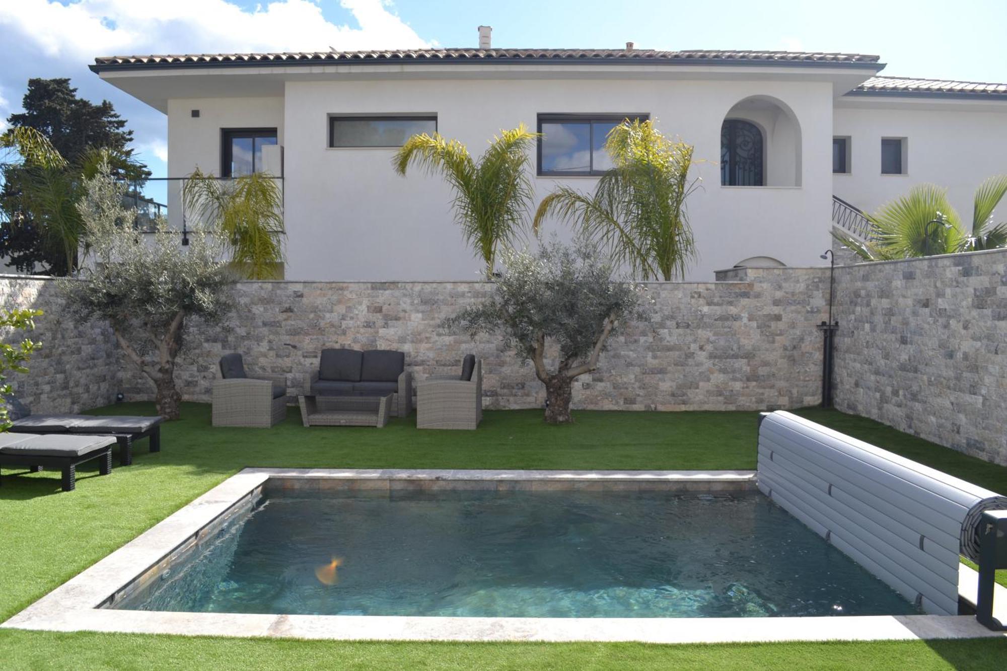 Etoile Du Berger Saint Aygulf 3 Villas Et 4 Appartements Jardin Individuel Et Piscine Chauffee En Saison - La Mer Et Les Plages 450 M Εξωτερικό φωτογραφία