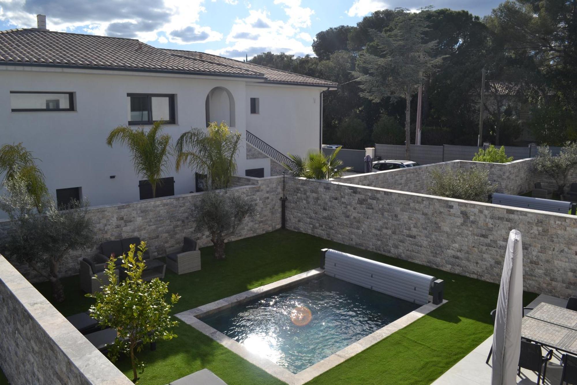 Etoile Du Berger Saint Aygulf 3 Villas Et 4 Appartements Jardin Individuel Et Piscine Chauffee En Saison - La Mer Et Les Plages 450 M Εξωτερικό φωτογραφία